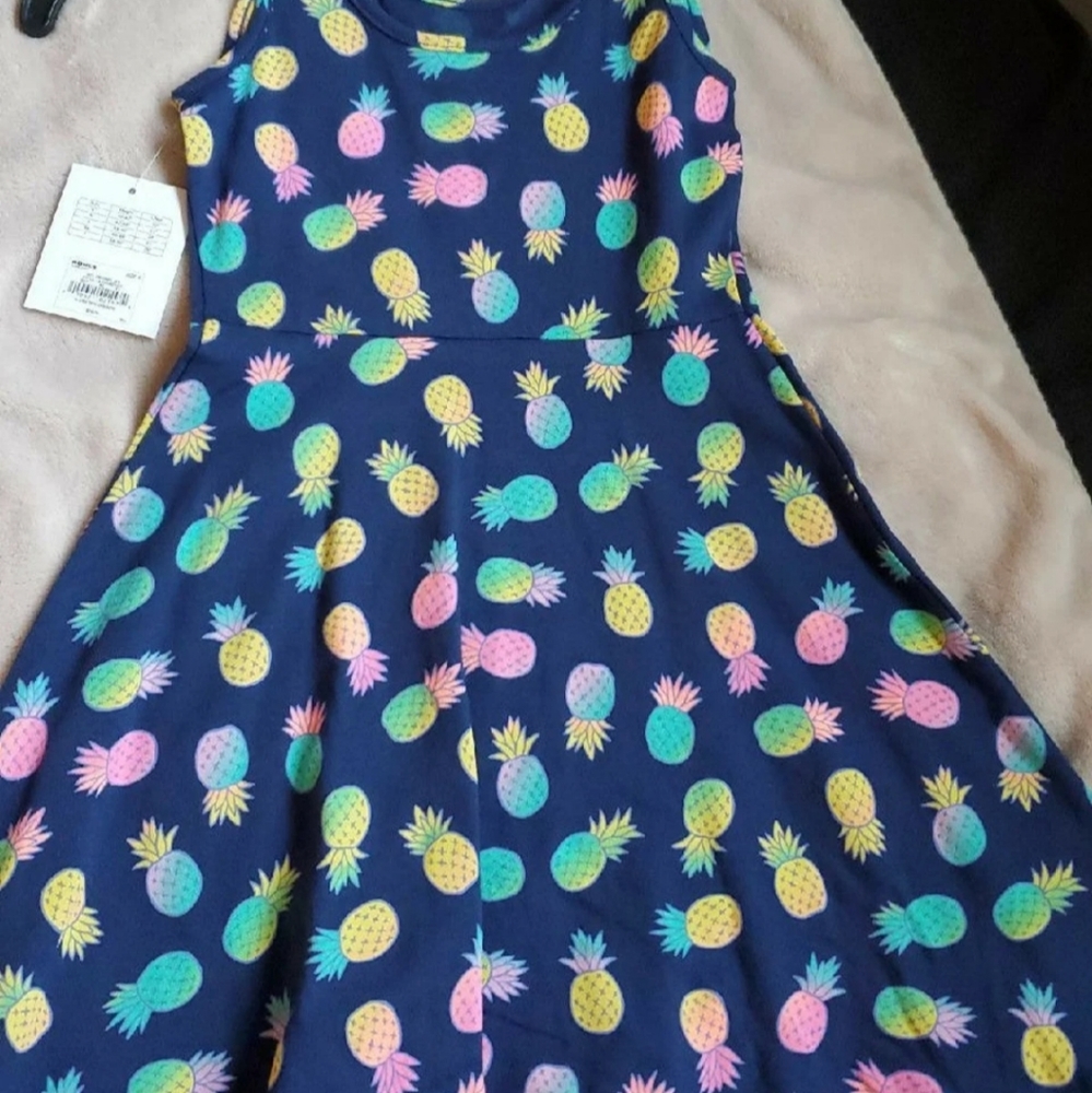 4T pineapple madness dress